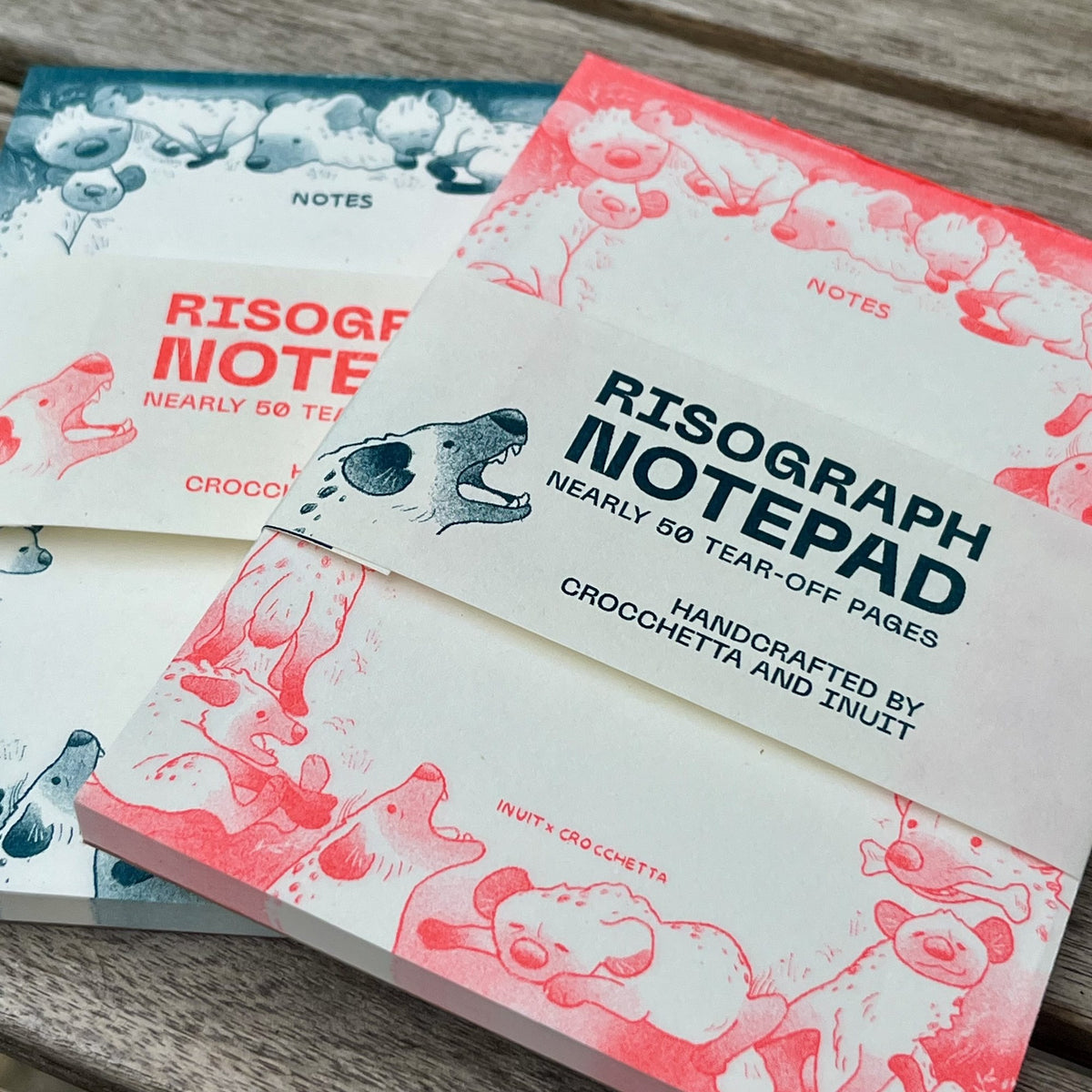 Notepad Iena - Crocchetta (Tark), Risograph