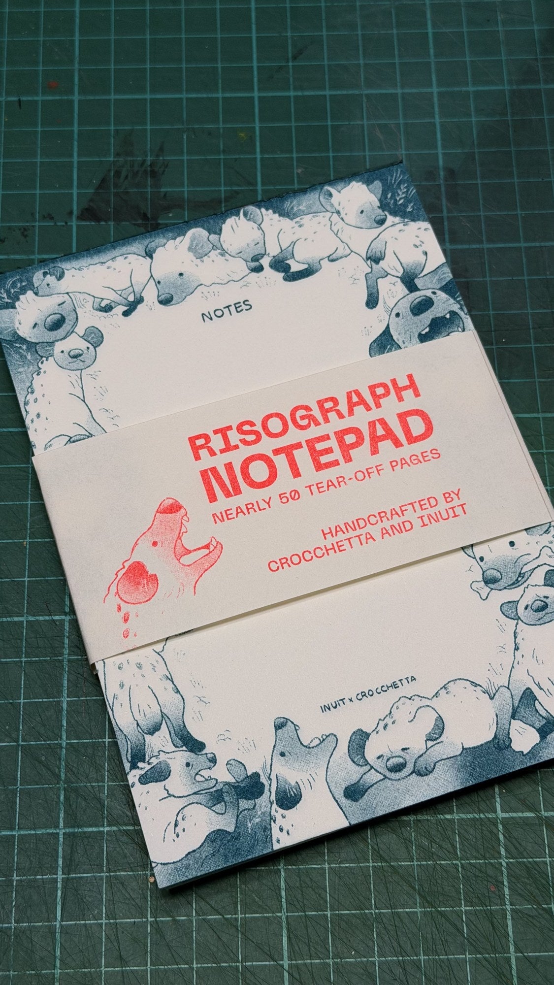 Notepad Iena - Crocchetta (Tark), Risograph