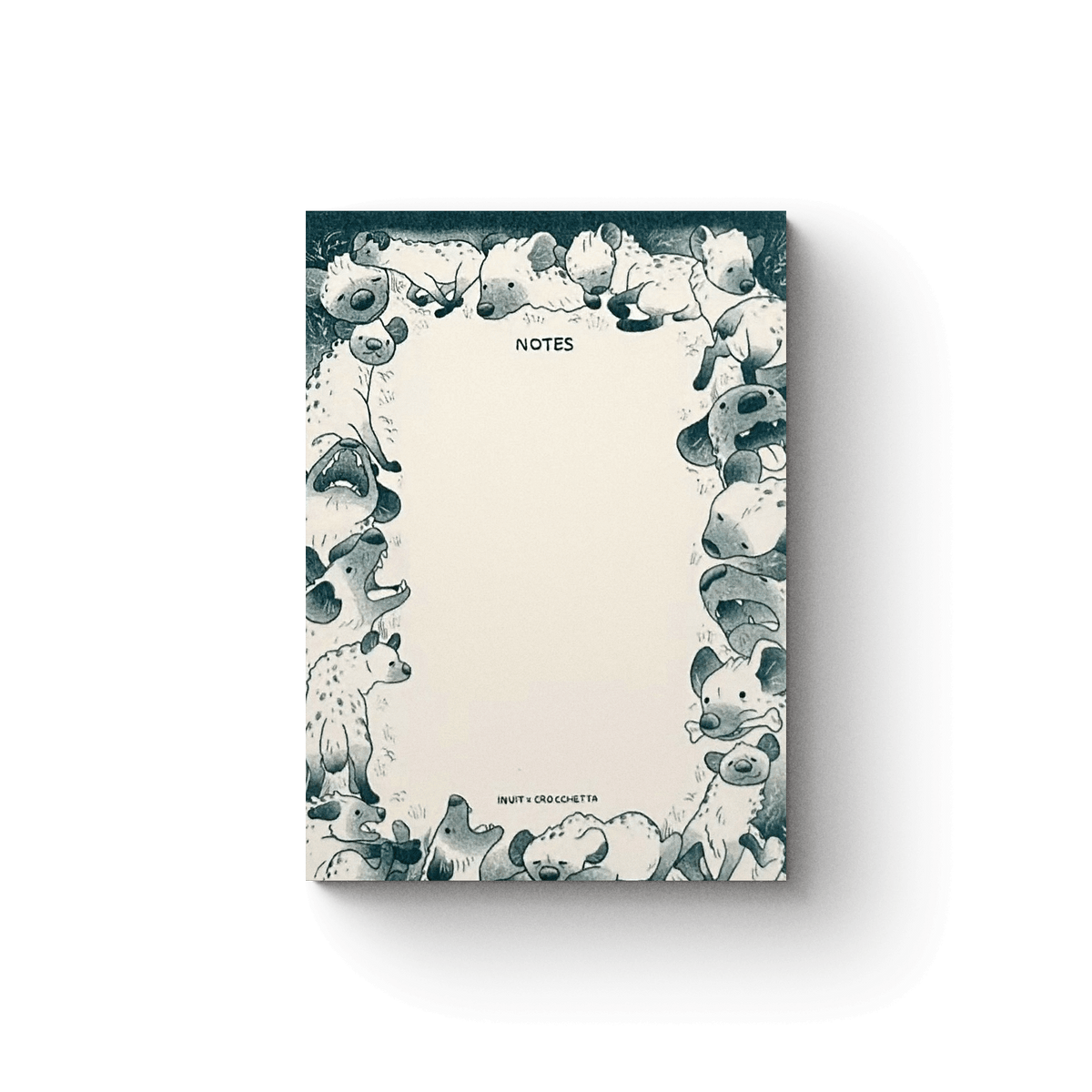Notepad Iena verde - Crocchetta